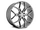 Asanti Monarch Truck Titanium Brushed 6-Lug Wheel; 22x9.5; 20mm Offset (05-15 Tacoma)