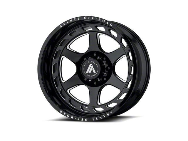 Asanti Anvil Gloss Black Milled 6-Lug Wheel; 20x12; -44mm Offset (2024 Tacoma)