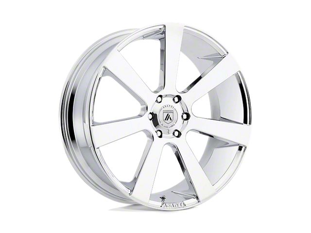 Asanti Apollo Chrome 6-Lug Wheel; 24x9; 15mm Offset (2024 Tacoma)