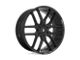 Asanti Baron Gloss Black 6-Lug Wheel; 22x9.5; 15mm Offset (2024 Tacoma)