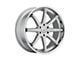 Asanti Kaiser Brushed Silver Chrome Lip 6-Lug Wheel; 22x9.5; 30mm Offset (2024 Tacoma)