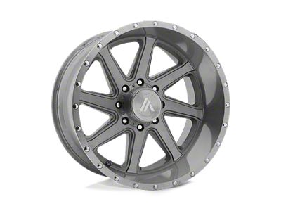 Asanti Windmill Titanium Brushed 6-Lug Wheel; 20x10; -20mm Offset (03-09 4Runner)