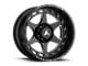 Asanti Anvil Gloss Black Milled 6-Lug Wheel; 20x10; -18mm Offset (22-24 Bronco Raptor)