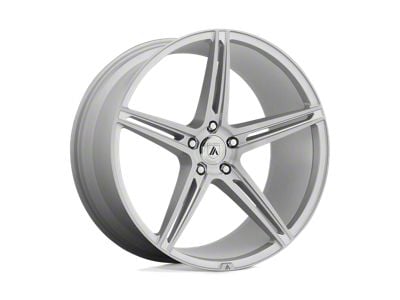 Asanti Alpha 5 Brushed Silver Wheel; 20x10.5; 38mm Offset (84-01 Jeep Cherokee XJ)