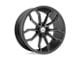 Asanti Athena Matte Graphite Wheel; 20x10; 40mm Offset (84-01 Jeep Cherokee XJ)