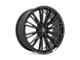 Asanti Corona Truck Gloss Black Wheel; 20x10.5; 38mm Offset (84-01 Jeep Cherokee XJ)