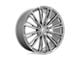 Asanti Corona Truck Titanium Brushed Wheel; 22x9; 32mm Offset (84-01 Jeep Cherokee XJ)