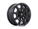 Asanti Esquire Satin Black with Gloss Black Face Wheel; 20x10.5; 40mm Offset (84-01 Jeep Cherokee XJ)