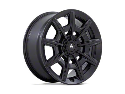 Asanti Esquire Satin Black with Gloss Black Face Wheel; 20x9; 35mm Offset (84-01 Jeep Cherokee XJ)