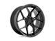 Asanti Monarch Satin Black Wheel; 20x10.5; 40mm Offset (84-01 Jeep Cherokee XJ)