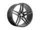 Asanti Orion Matte Graphite Wheel; 22x9; 32mm Offset (84-01 Jeep Cherokee XJ)