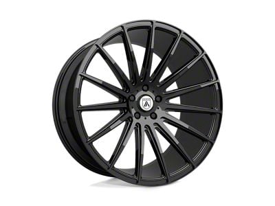 Asanti Polaris Gloss Black Wheel; 19x8.5; 38mm Offset (84-01 Jeep Cherokee XJ)