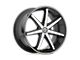 Asanti ABL-9 Machined Face with Black Lip Wheel; 20x10 (20-24 Jeep Gladiator JT)