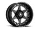 Asanti Anvil Gloss Black Milled Wheel; 20x10 (20-24 Jeep Gladiator JT)