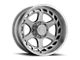 Asanti Anvil Titanium Brushed Wheel; 20x12; -44mm Offset (20-24 Jeep Gladiator JT)