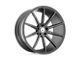 Asanti Aries Matte Graphite Wheel; 22x10.5 (93-98 Jeep Grand Cherokee ZJ)