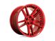 Asanti Reign Candy Red Wheel; 20x10.5; 38mm Offset (93-98 Jeep Grand Cherokee ZJ)