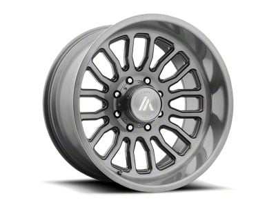 Asanti Workhorse Titanium-Brushed Wheel; 22x12; -40mm Offset (22-24 Jeep Grand Cherokee WL)