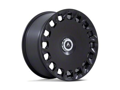 Asanti Aristocrat Matte Black Wheel; 22x10.5 (97-06 Jeep Wrangler TJ)