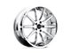 Asanti Capella Chrome Wheel; 20x8.5 (97-06 Jeep Wrangler TJ)