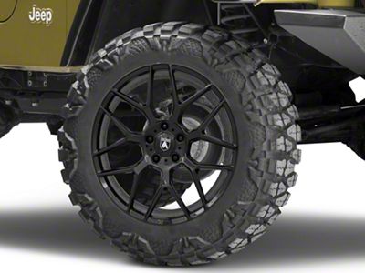 Asanti Dynasty Gloss Black Wheel; 20x9 (97-06 Jeep Wrangler TJ)