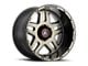 Asanti Enforcer Matte Black Machined Tint Wheel; 17x9 (18-24 Jeep Wrangler JL)