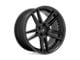 Asanti Reign Satin Black Wheel; 20x10.5; 38mm Offset (97-06 Jeep Wrangler TJ)