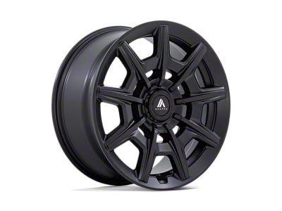 Asanti Esquire Satin Black with Gloss Black Face Wheel; 20x10.5; 40mm Offset (87-95 Jeep Wrangler YJ)