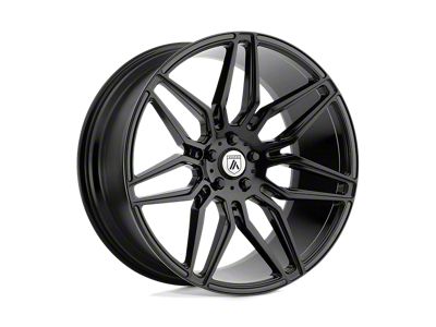 Asanti Sirius Gloss Black Wheel; 22x10.5; 25mm Offset (87-95 Jeep Wrangler YJ)