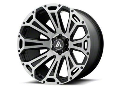 Asanti Cleaver Black-Brushed 6-Lug Wheel; 20x12; -40mm Offset (17-24 Titan)