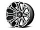 Asanti Cleaver Black-Brushed 6-Lug Wheel; 20x12; -40mm Offset (17-24 Titan)