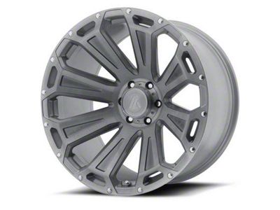 Asanti Cleaver Titanium Brushed 6-Lug Wheel; 20x10; -12mm Offset (17-24 Titan)