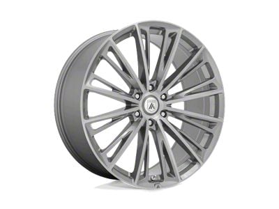 Asanti Corona Truck Titanium Brushed 6-Lug Wheel; 22x9.5; 30mm Offset (17-24 Titan)