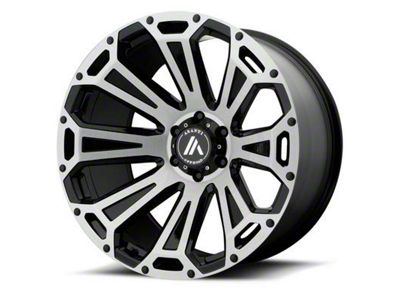 Asanti Cleaver Black-Brushed 6-Lug Wheel; 20x12; -40mm Offset (16-24 Titan XD)