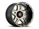 Asanti Enforcer Matte Black Machined Tint 6-Lug Wheel; 20x12; -44mm Offset (22-24 Tundra)