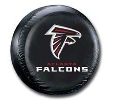 Jeep Wrangler Atlanta Falcons NFL Spare Tire Cover; Black (66-18 Jeep ...