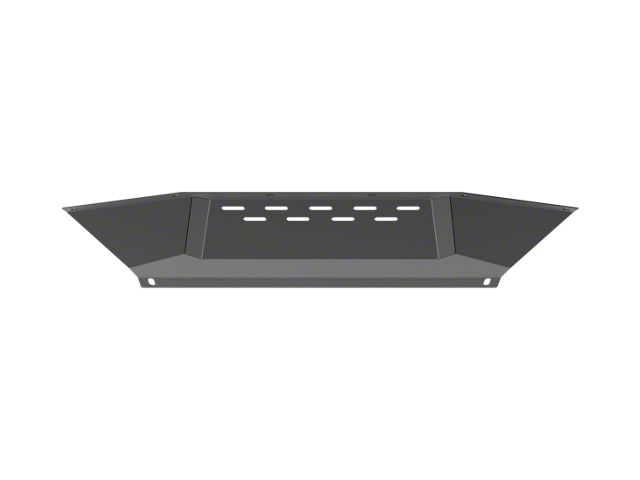 Attica 4x4 Terra Series Modular Front Bumper Skid Plate; Textured Black (21-24 Bronco, Excluding Raptor)