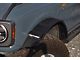 Attica 4x4 Frontier Series Fender Flares; Front; Textured Black (21-24 Bronco)