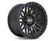 ATW Off-Road Wheels Nile All Satin Black 6-Lug Wheel; 17x9; -12mm Offset (03-09 4Runner)