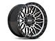 ATW Off-Road Wheels Nile Gloss Black with Machined Face 6-Lug Wheel; 20x10; -18mm Offset (03-09 4Runner)