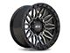ATW Off-Road Wheels Nile Gloss Black with Milled Spokes 6-Lug Wheel; 17x9; 0mm Offset (03-09 4Runner)