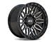 ATW Off-Road Wheels Nile Gloss Black with Milled Spokes 6-Lug Wheel; 20x10; -18mm Offset (03-09 4Runner)