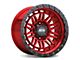 ATW Off-Road Wheels Yukon Candy Red 6-Lug Wheel; 17x9; 0mm Offset (03-09 4Runner)