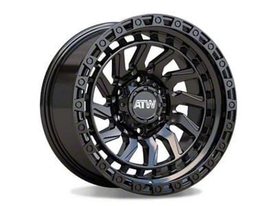 ATW Off-Road Wheels Culebra All Satin Black 6-Lug Wheel; 20x9; 10mm Offset (04-15 Titan)