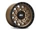 ATW Off-Road Wheels Congo Satin Sand Bronze with Black Lip 6-Lug Wheel; 20x10; -18mm Offset (05-15 Tacoma)