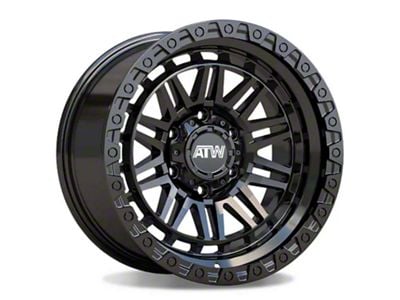 ATW Off-Road Wheels Yukon All Satin Black 6-Lug Wheel; 20x10; -18mm Offset (05-15 Tacoma)