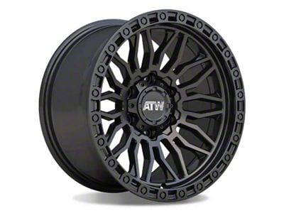 ATW Off-Road Wheels Nile All Satin Black 6-Lug Wheel; 17x9; 0mm Offset (21-24 Bronco, Excluding Raptor)