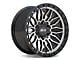 ATW Off-Road Wheels Nile Gloss Black with Machined Face 6-Lug Wheel; 17x9; 0mm Offset (21-24 Bronco, Excluding Raptor)