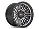 ATW Off-Road Wheels Nile Gloss Black with Machined Face 6-Lug Wheel; 20x10; -18mm Offset (21-24 Bronco, Excluding Raptor)