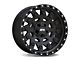 ATW Off-Road Wheels Congo All Satin Black Wheel; 17x9 (84-01 Jeep Cherokee XJ)